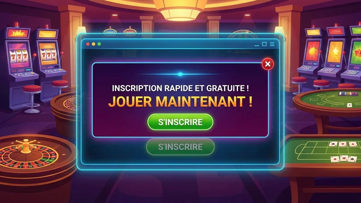 Inscription avec bonus